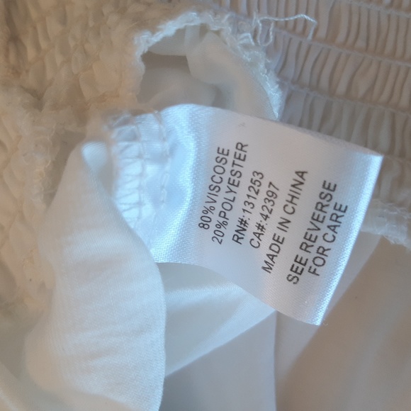 GUC Pink Martini White Button Front Top with Lace Inset Sz L - Picture 3 of 7